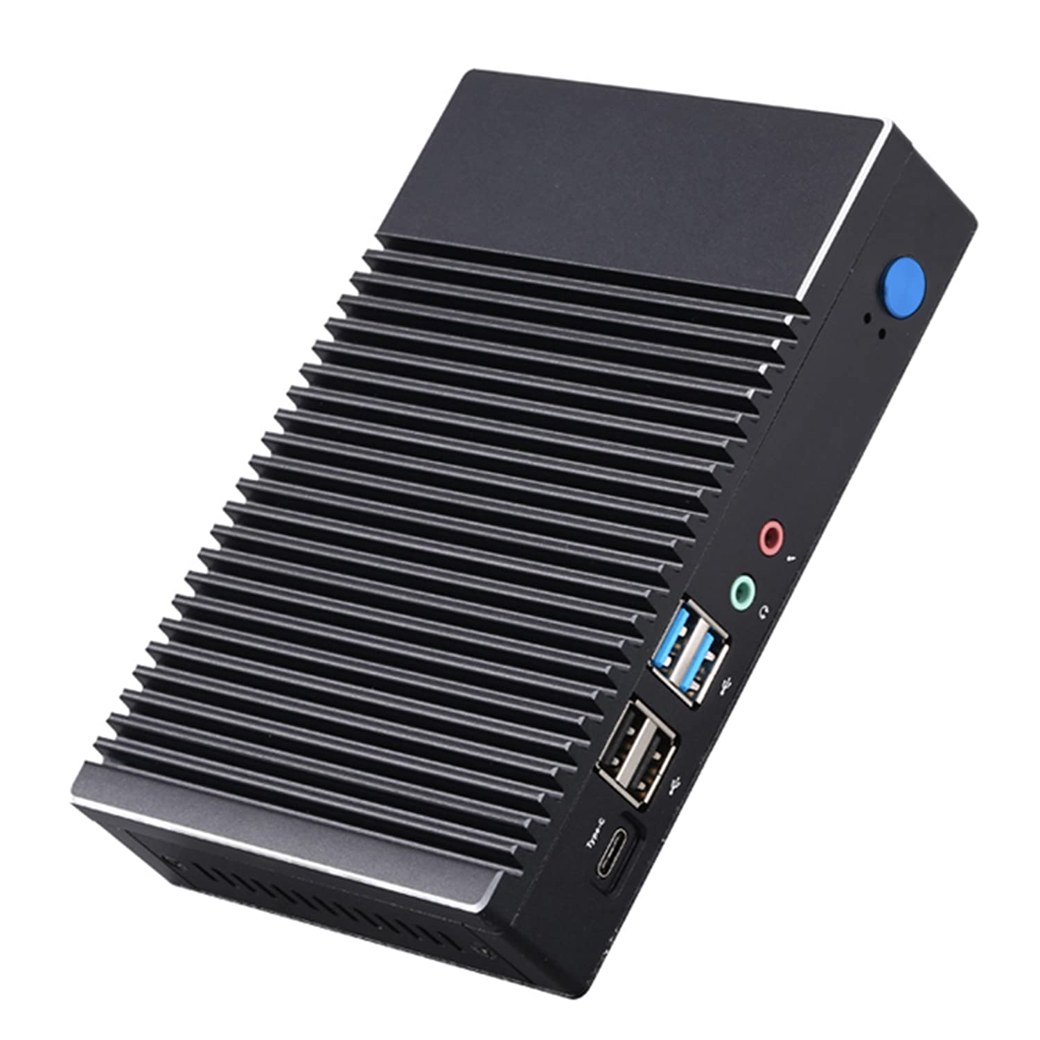 HUNSN Fanless Mini ПК BH05a AMD A6 1450 8G RAM 512G SSD, фото №6