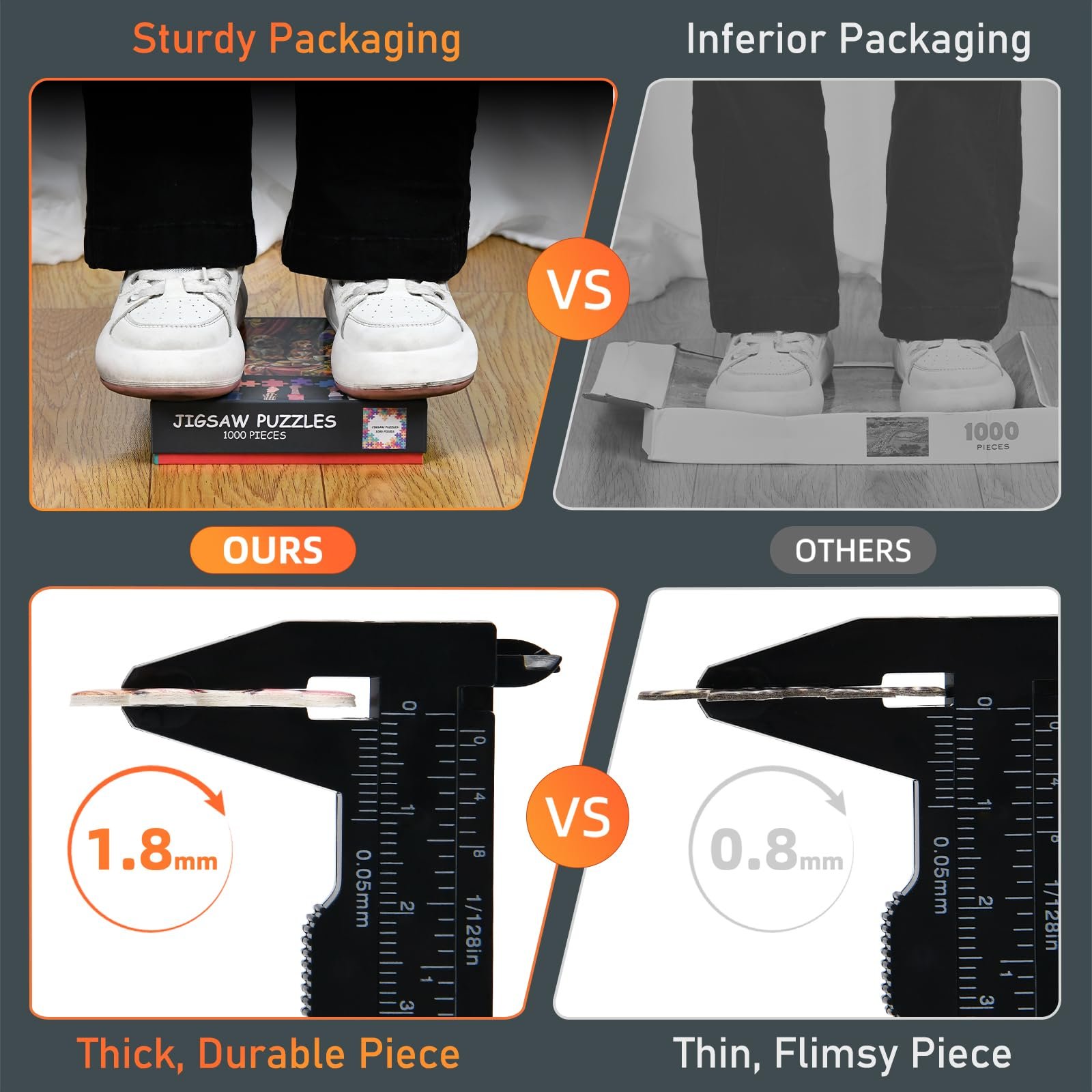 Пазл Scottish Highland Cattle 1000 деталей 50 x 70 см, фото №5