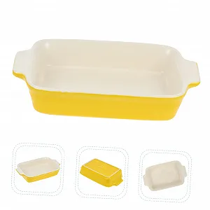 Форма для запікання Gatuida керамічна з подвійними ручками термостійка штабельована ціна на synthetic.ua - Фото 1 Форма для запікання Gatuida керамічна з подвійними ручками термостійка штабельована synthetic.ua - Фото 1