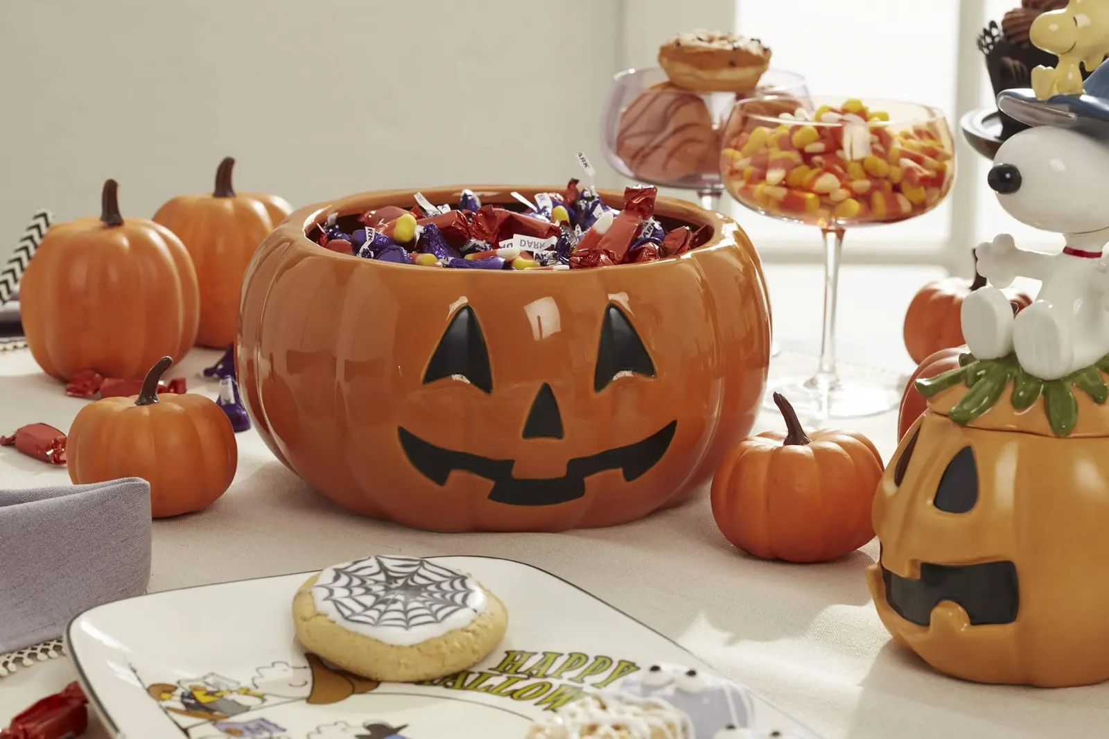 Піднос для закусок Lenox The Great Pumpkin 35,5 см, Хелловін, фото №6