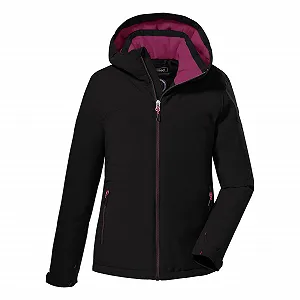 Куртка для девочек Killtec Kow 198 Grls Outdoor с капюшоном - Фото 1