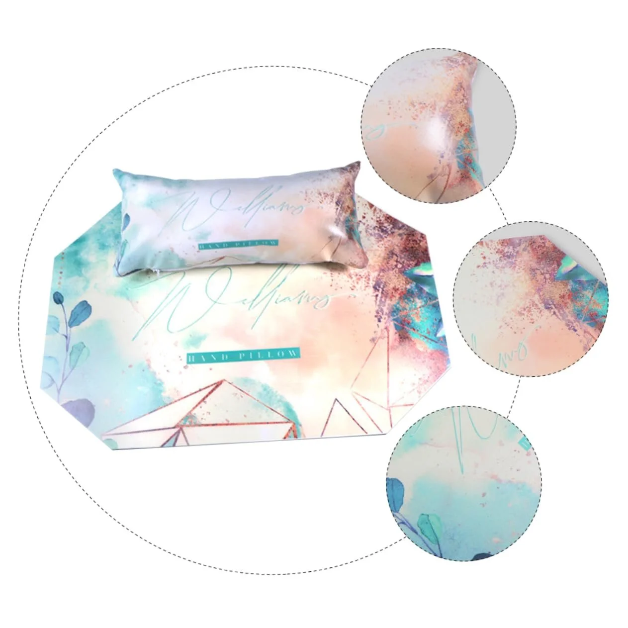 Подушка для рук VALICLUD для маникюра, 1 шт., противоскользящая, фото №8 Подушка для рук VALICLUD для маникюра, 1 шт., противоскользящая, фото №8