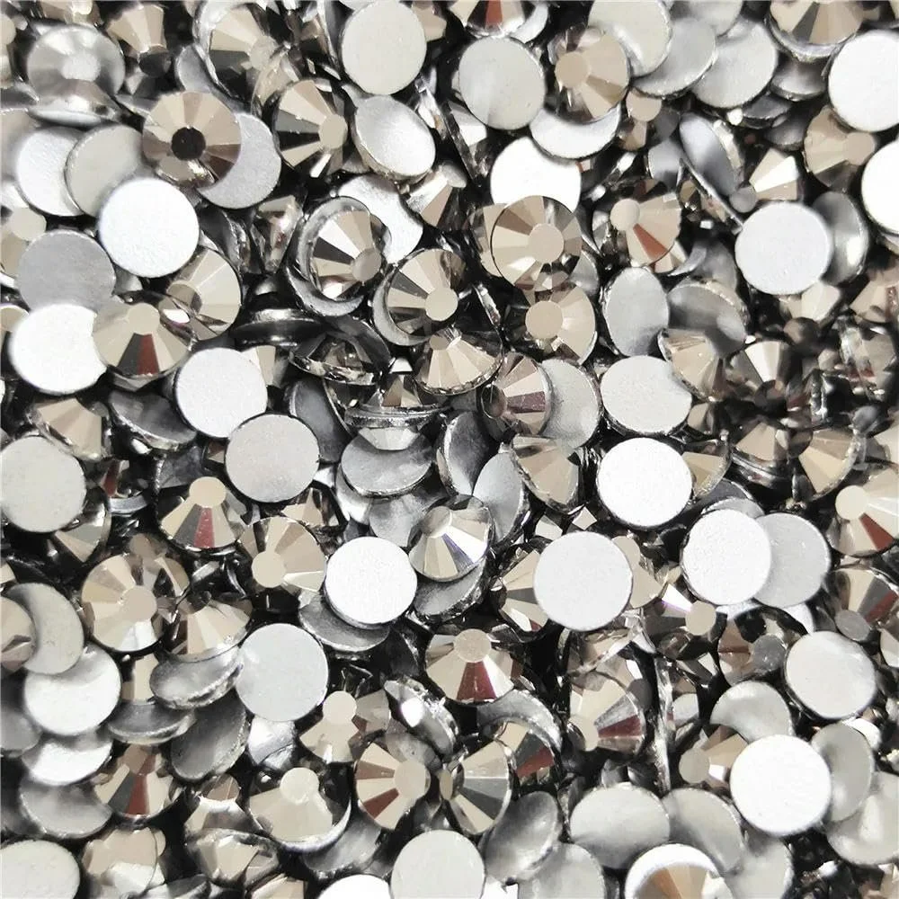 Стрази скло, розміри SS3~SS20, як показано, SS6, 1440 шт, фото №1