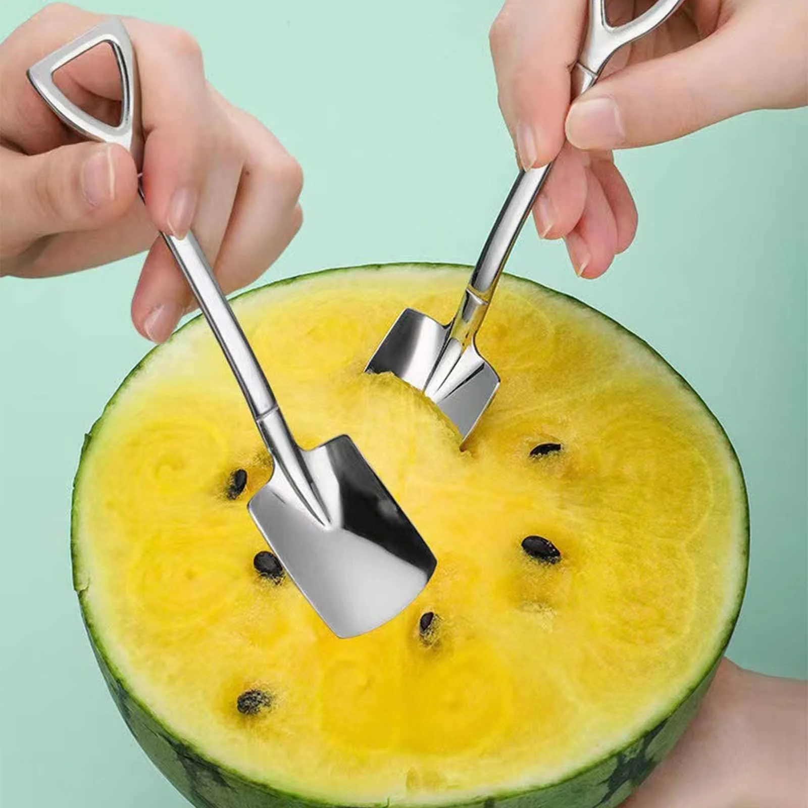 Ложка Шпатель з нержавіючої сталі, Креативна ложка-совок, фото №6 Ложка Шпатель з нержавіючої сталі, Креативна ложка-совок, фото №6