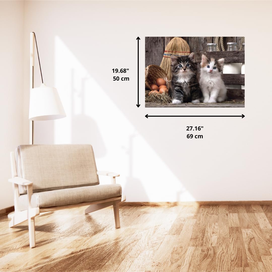 Пазл Clementoni High Quality Collection Lovely Kittens 1000 деталей Multi-Colour 39340 2124497, фото №5