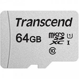 Карта памяти Transcend 64gb microSDXC Class 10 UHS-I U1 TS64GUSD300S - Фото 1