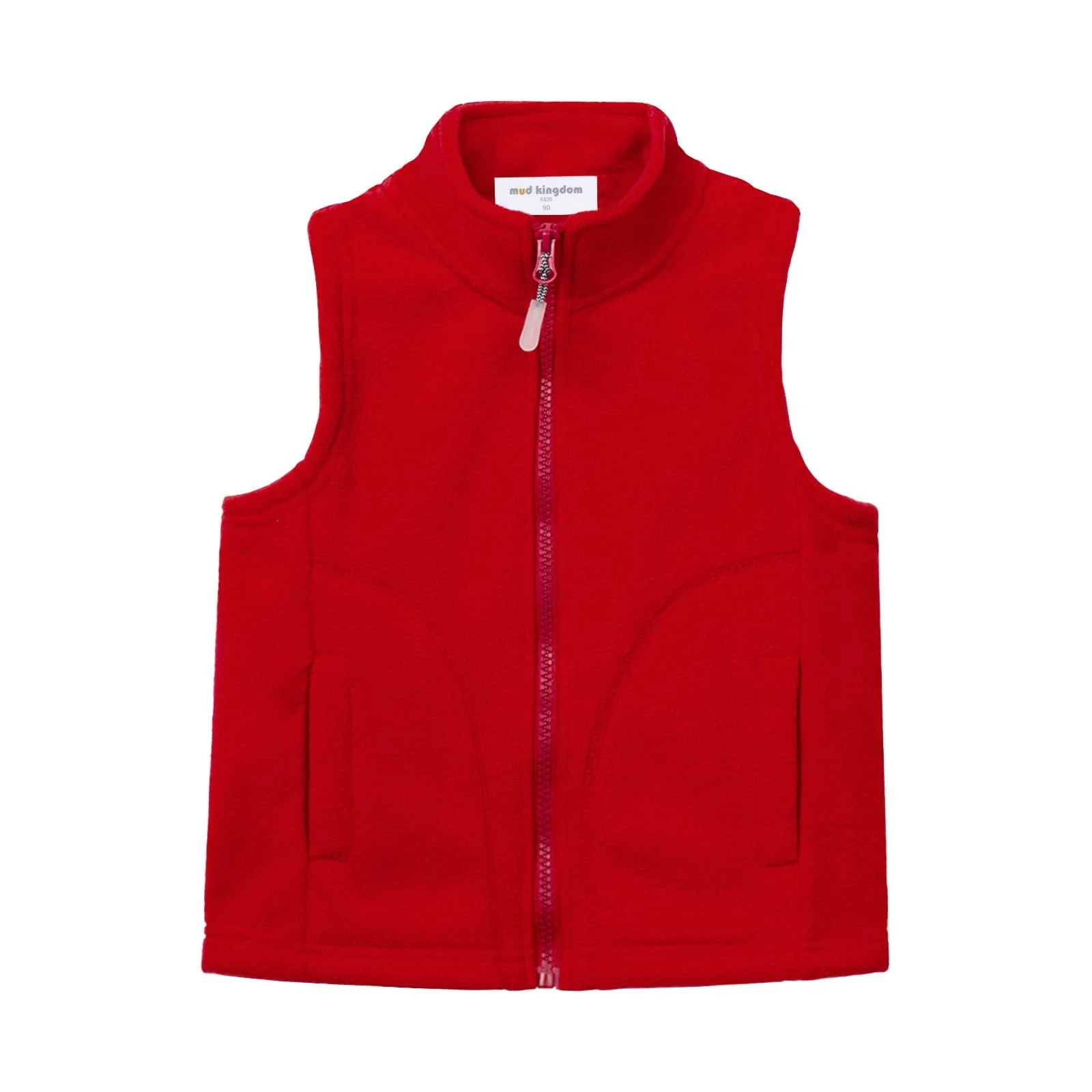 Флісовий жилет Mud Kingdom Однотонний для хлопчиків, фото №1