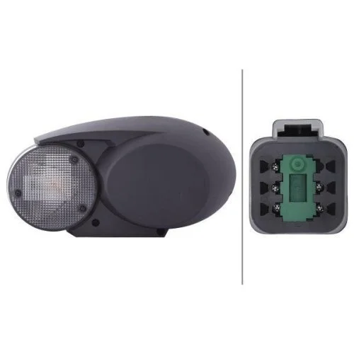 Основна фара HELLA 1EB 996 167-031 ліва для AEBI BOMAG FENDT AGRIFAC, фото №2