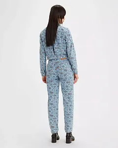 Жіночі джинси Levis - 80S Mom Jean Harriet Floral Indigo - 25 30 synthetic.ua - Фото 1