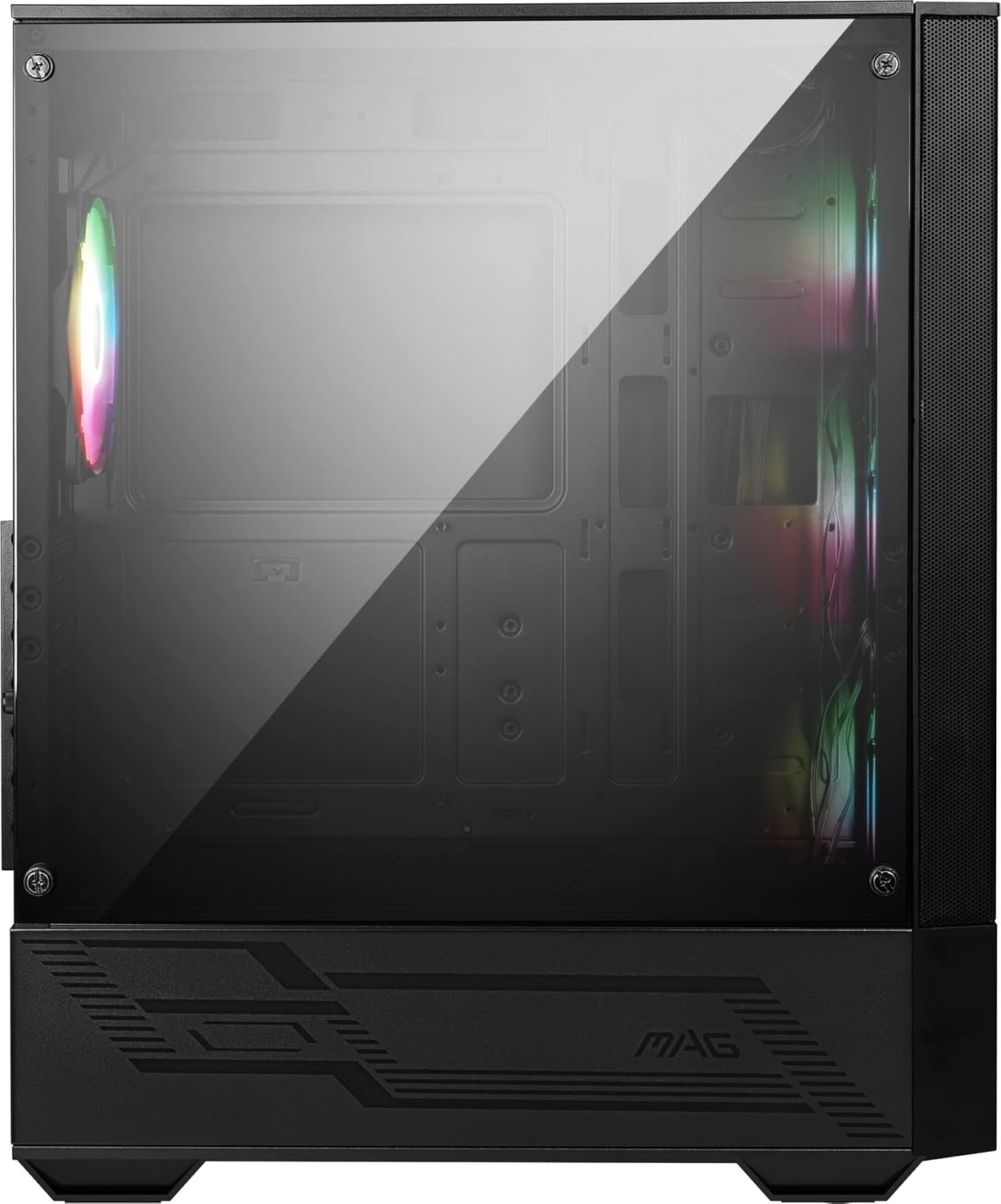 Корпус MSI MAG Forge 112R / Midi Tower / ATX / Glass / 4x120mm ARGB / Black, фото №6