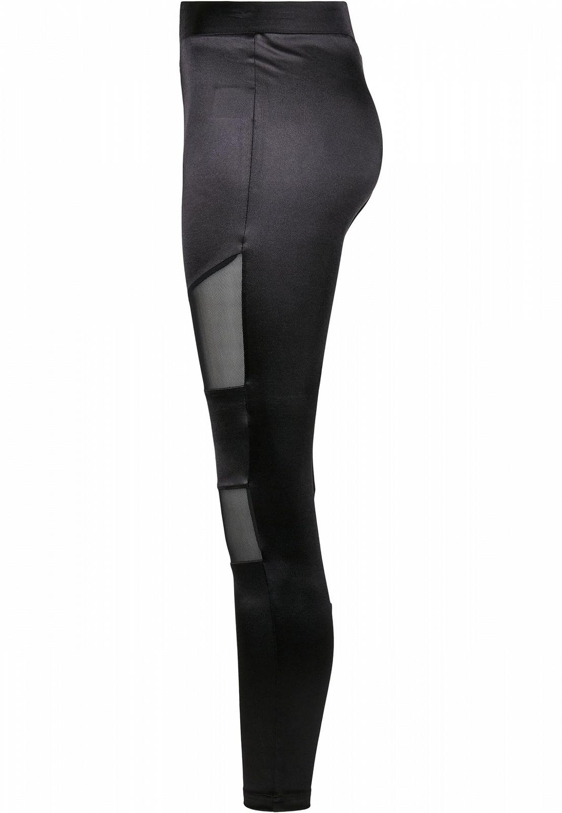 Леггинсы Urban Classics Shiny Tech Mesh, женские, фото №5
