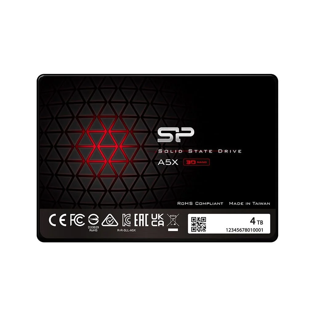 Внутрішній SSD накопичувач Silicon Power A55 4TB 3D NAND SATA III 2.5" (SP004TBSS3A55S25AY), фото №1 Внутрішній SSD накопичувач Silicon Power A55 4TB 3D NAND SATA III 2.5" (SP004TBSS3A55S25AY), фото №1