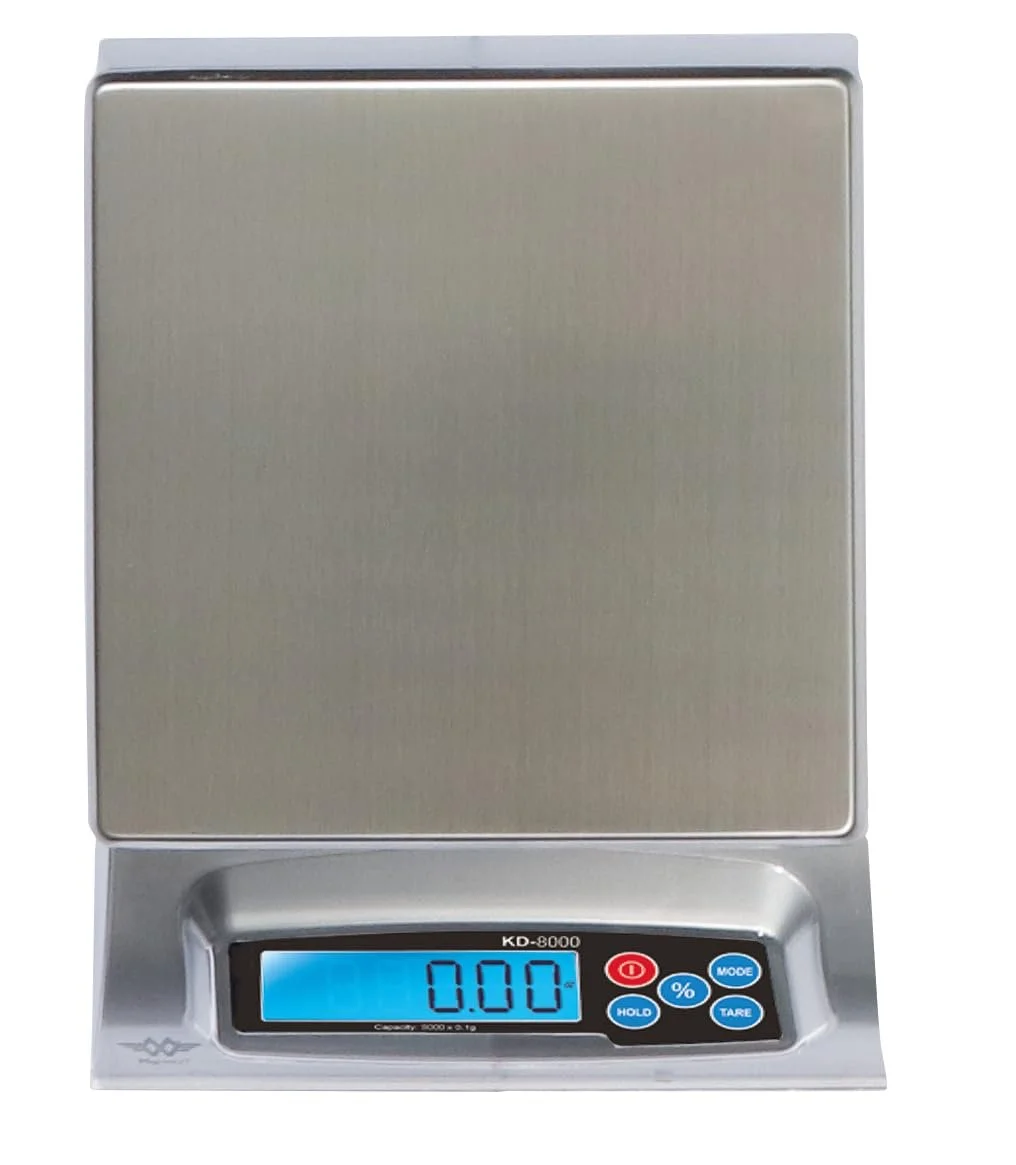 Кухонні ваги My Weigh KD8000 8000 g / 1 g з дисплеєм виходу тіста та адаптером ЄС, фото №3