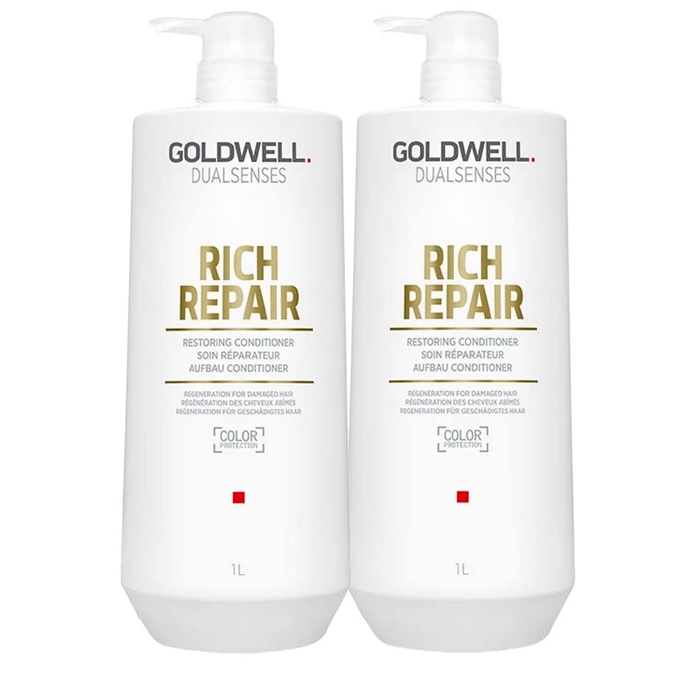 Кондиціонер Goldwell Dualsenses Rich Repair Відновлюючий 1000 мл X2, фото №1