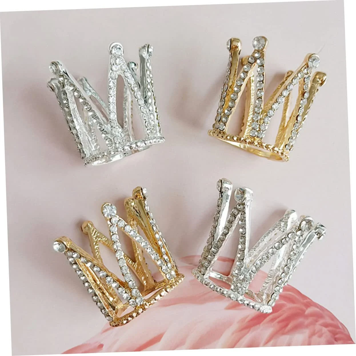 Подставка для кистей FRCOLOR, 10 шт., хрустальная, для акриловых ногтей, для лака, для украшения ногтей, для страз, для украшения тортов, винтажная, из хрустального сплава, фото №3