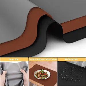 Килимок для випікання 3 шт. 40 x 30 см Silicone Non-Stick Heat Resistant synthetic.ua - Фото 1
