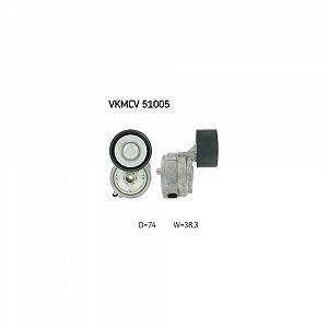 Натягувач поліклинового ременя SKF VKMCV 51005 для MERCEDES-BENZ - Фото 1
