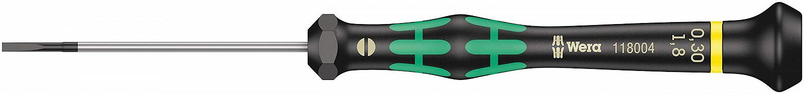 Набор прецизионных отверток Wera Kraftform Micro 12 Universal 1/12 шт. / PH, Slotted, Torx, Hex, фото №10 Набор прецизионных отверток Wera Kraftform Micro 12 Universal 1/12 шт. / PH, Slotted, Torx, Hex, фото №10