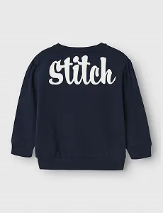 Толстовка NAME IT Nmfarina Stitch Sweat Bru Wdi для девочек synthetic.ua - Фото 1
