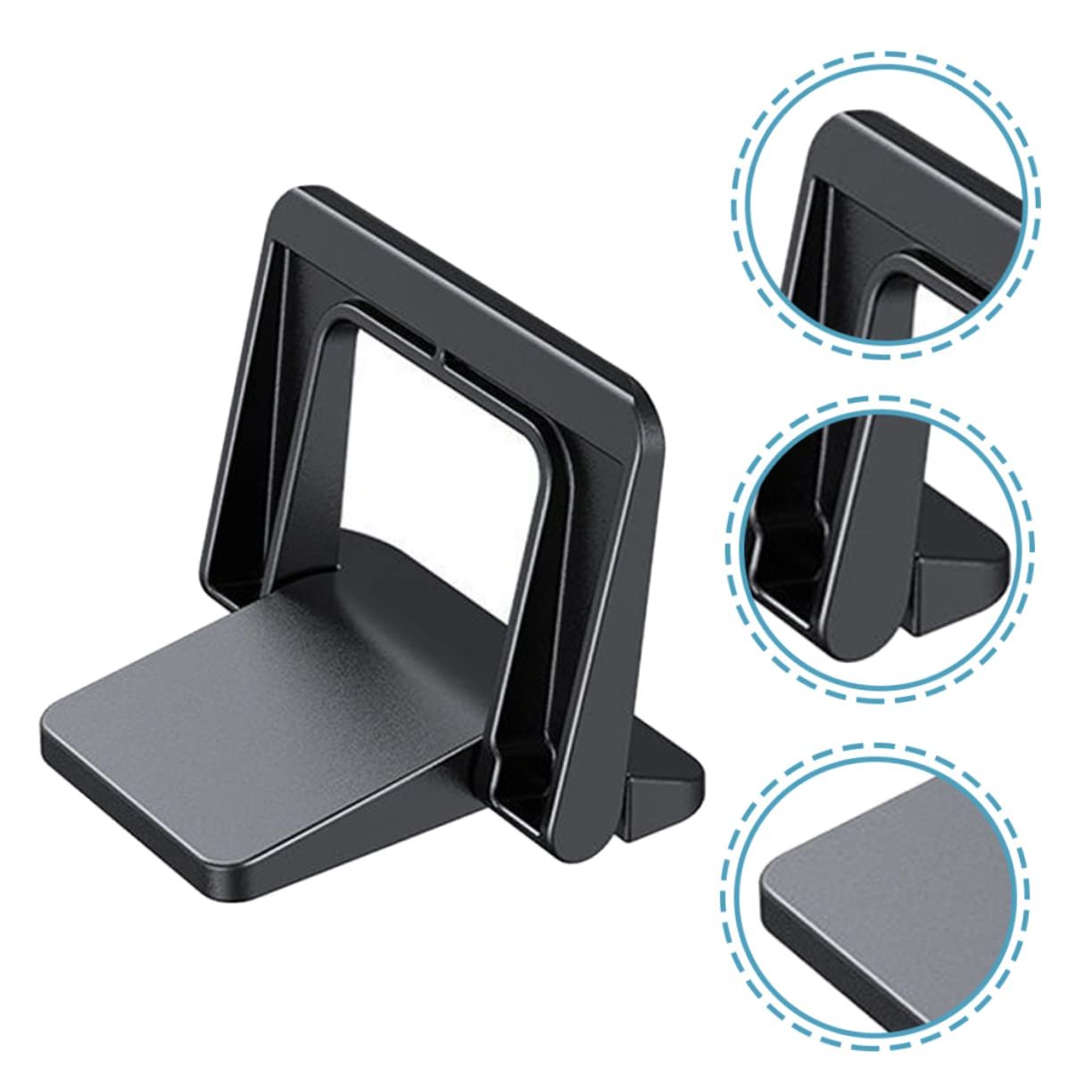 Подставка для ноутбука складная (1 пара) Регулируемая по высоте, эргономичная, стабильная, оптимальная для ноутбуков, фото №3