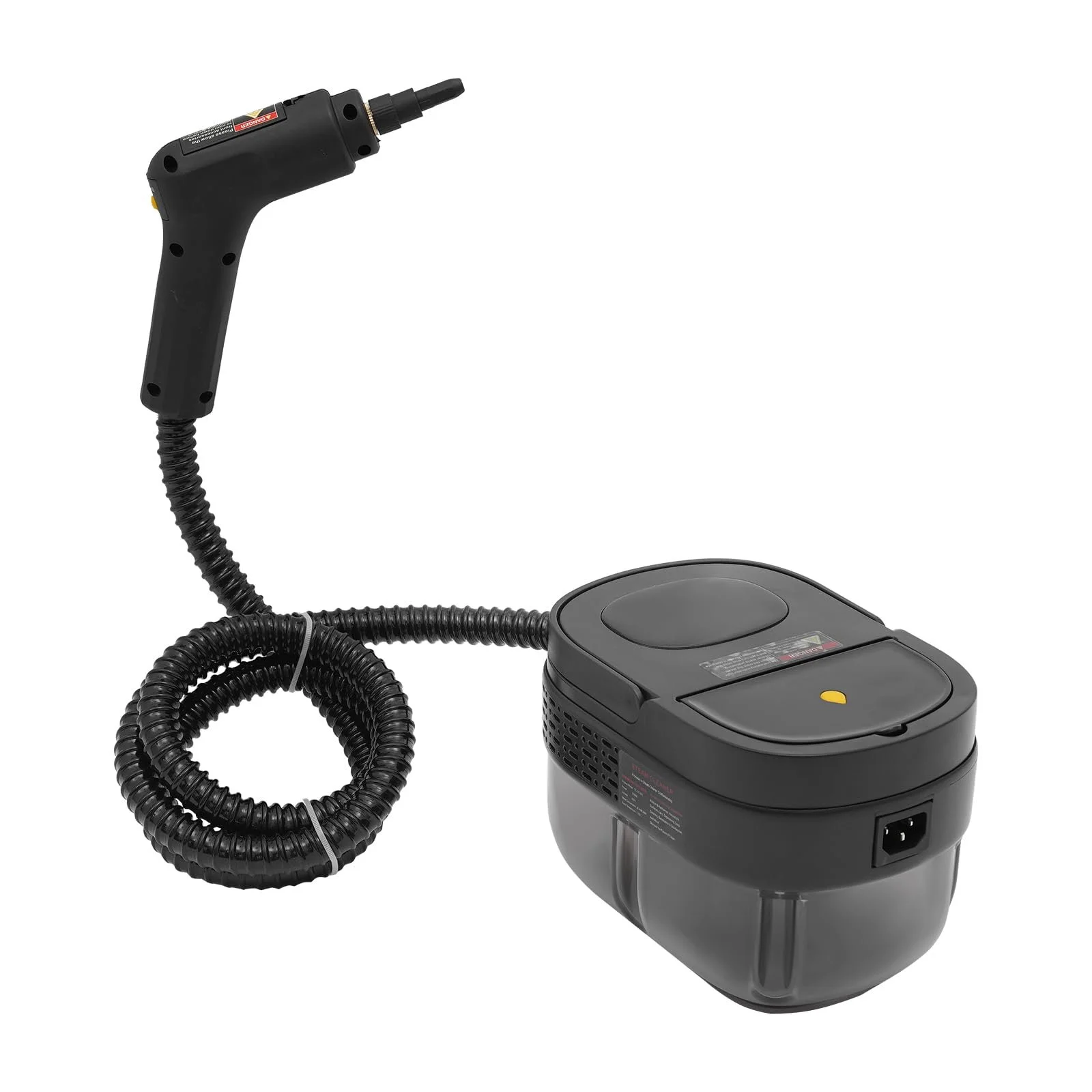 Пароочисник ручний 1500W 220V 3.0Bar Чорний, фото №9