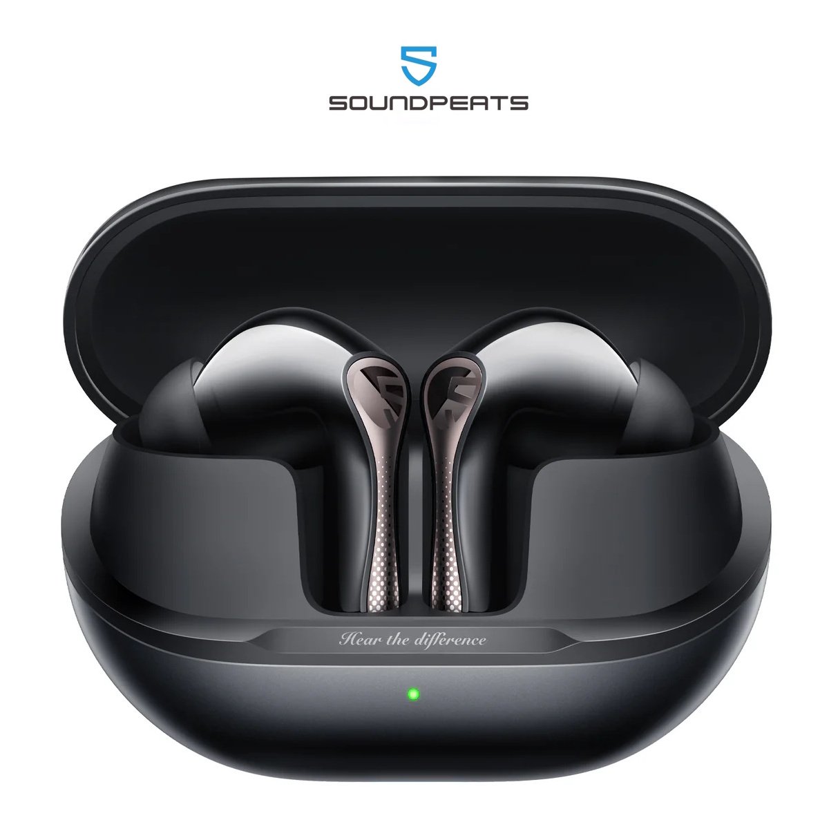 Наушники SoundPEATS Air5 Pro Qualcomm aptX Lossless LDAC Black, фото №2 Наушники SoundPEATS Air5 Pro Qualcomm aptX Lossless LDAC Black, фото №2