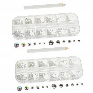Стразы для ногтей CANIGHT, 1 набор для макияжа, для рукоделия - Фото 1