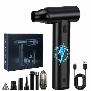 Электрическая воздуходувка 2 в 1 120,000 rpm 8000 mAh Регулируемая скорость - Фото 1