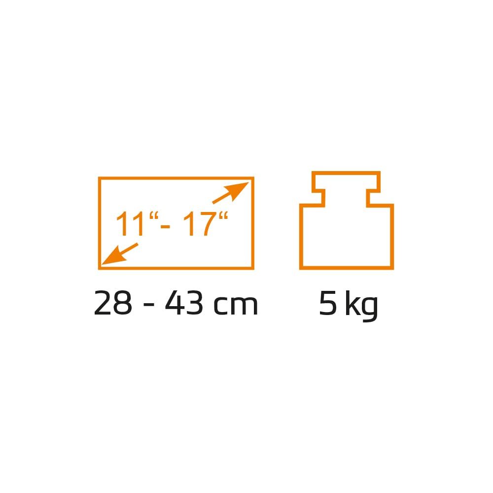Підставка для ноутбука my wall HT17L, ергономічний тримач для ноутбука, сумісний з ноутбуками та MacBook 11-17 дюймів, вентильований і складаний, фото №8