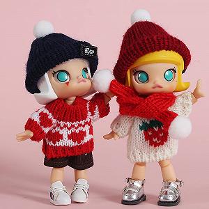 Одяг XiDonDon OB Cветр OB11 Molly Body9 GSC 1/8 1/12 BJD Ляльки Одяг та аксесуари (Різнокольоровий6) synthetic.ua - Фото 1