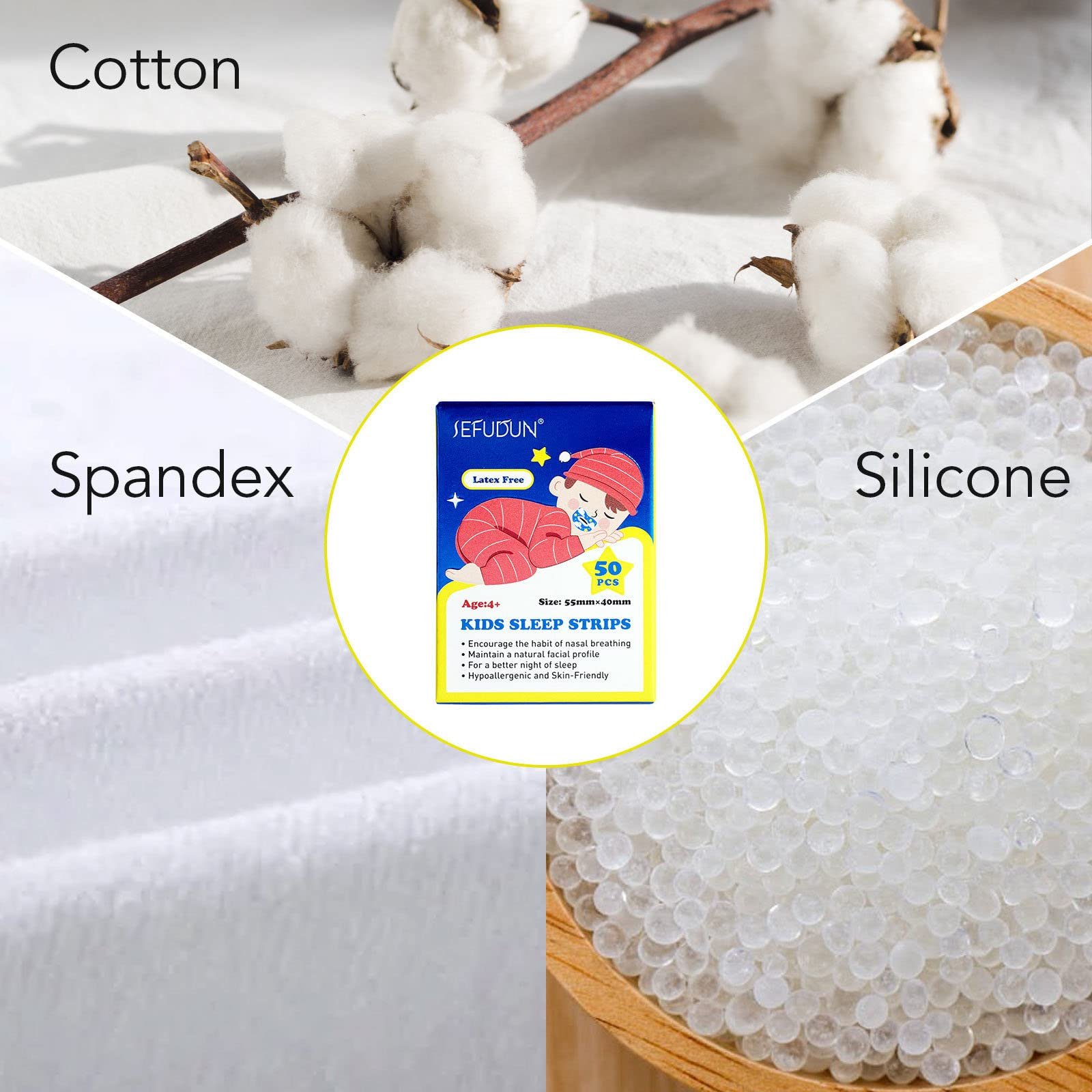 Полоски для рта для уменьшения дыхания ртом, фото №7