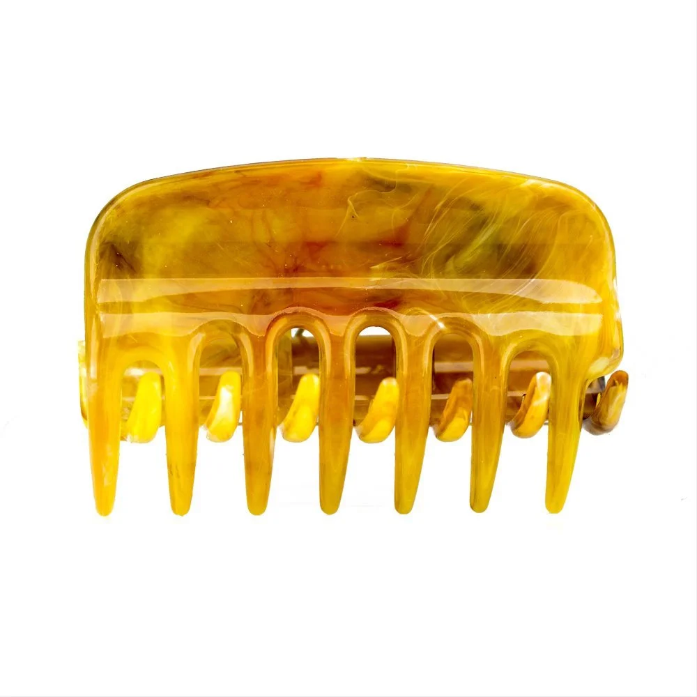 Заколка для волос WeLoveBeads 6 см, цвет рога, набор 2 шт., фото №2 Заколка для волос WeLoveBeads 6 см, цвет рога, набор 2 шт., фото №2