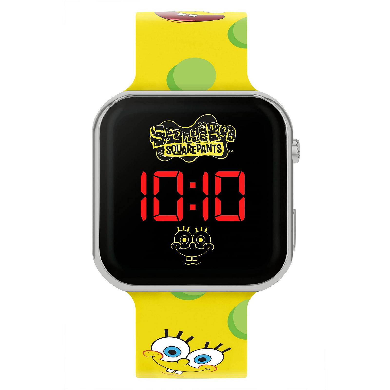 Годинник Spongebob Squarepants SGB4134, желтый с принтом, ремешок., фото №1