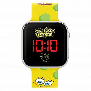 Годинник Spongebob Squarepants SGB4134, желтый с принтом, ремешок. - Фото 1