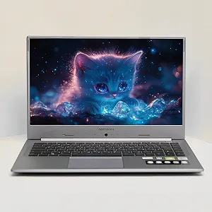 Ноутбук 15.6'' Medion (Lenovo Group) Akoya P6645 | IPS (1920x1080) FullHD | Intel Core i7-10510U | RAM 8 ГБ | SSD 256 ГБ |  Nvidia GeForce | Intel UHD Graphics |  Металевий корпус | Підсвітка клавіатури | Win11 (5028) - Фото 1