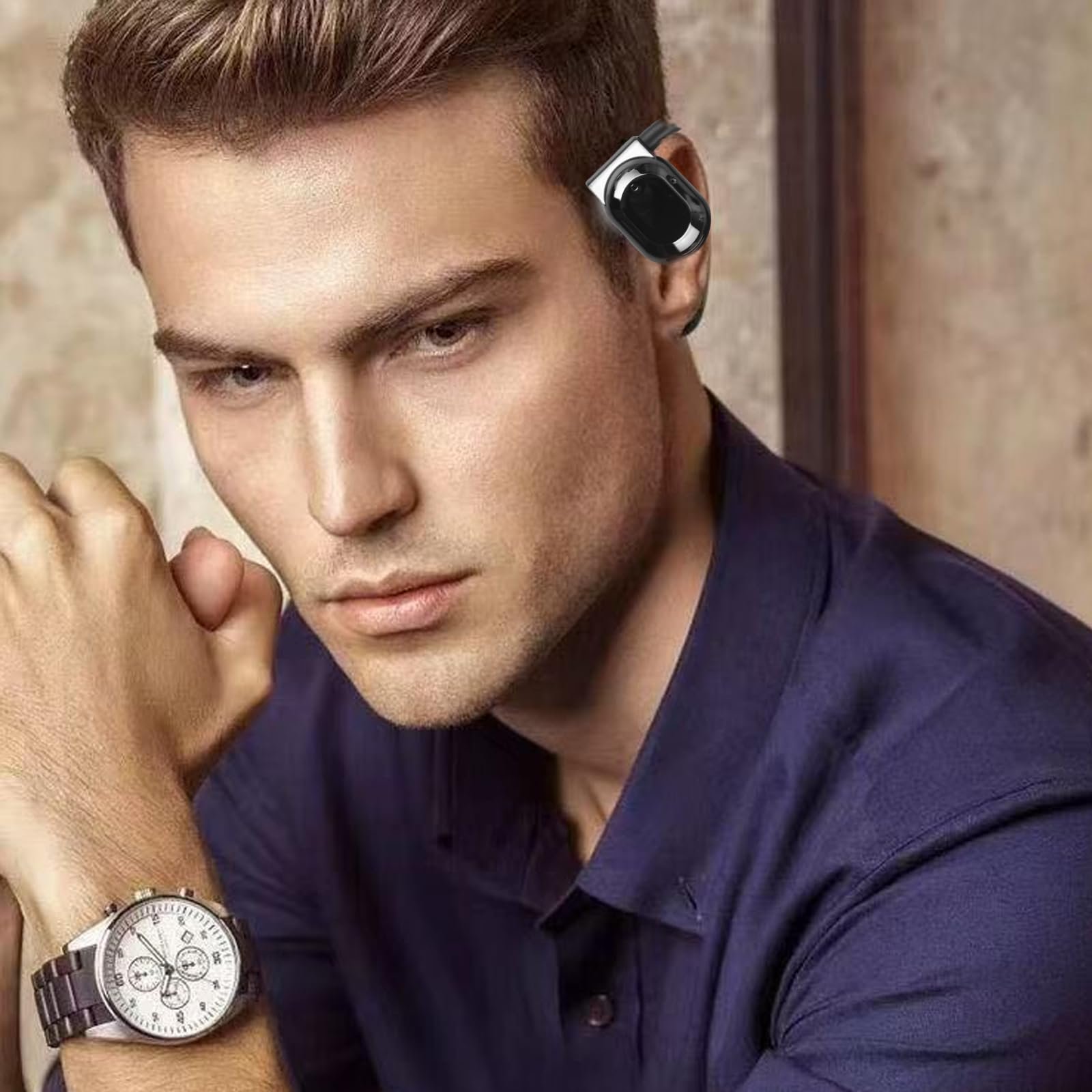 Наушники-переводчики беспроводные Black, фото №5