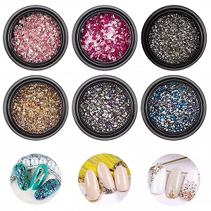 Стразы для ногтей NICENEEDED Рождественская коллекция Модель Stytle 2 - Фото 1