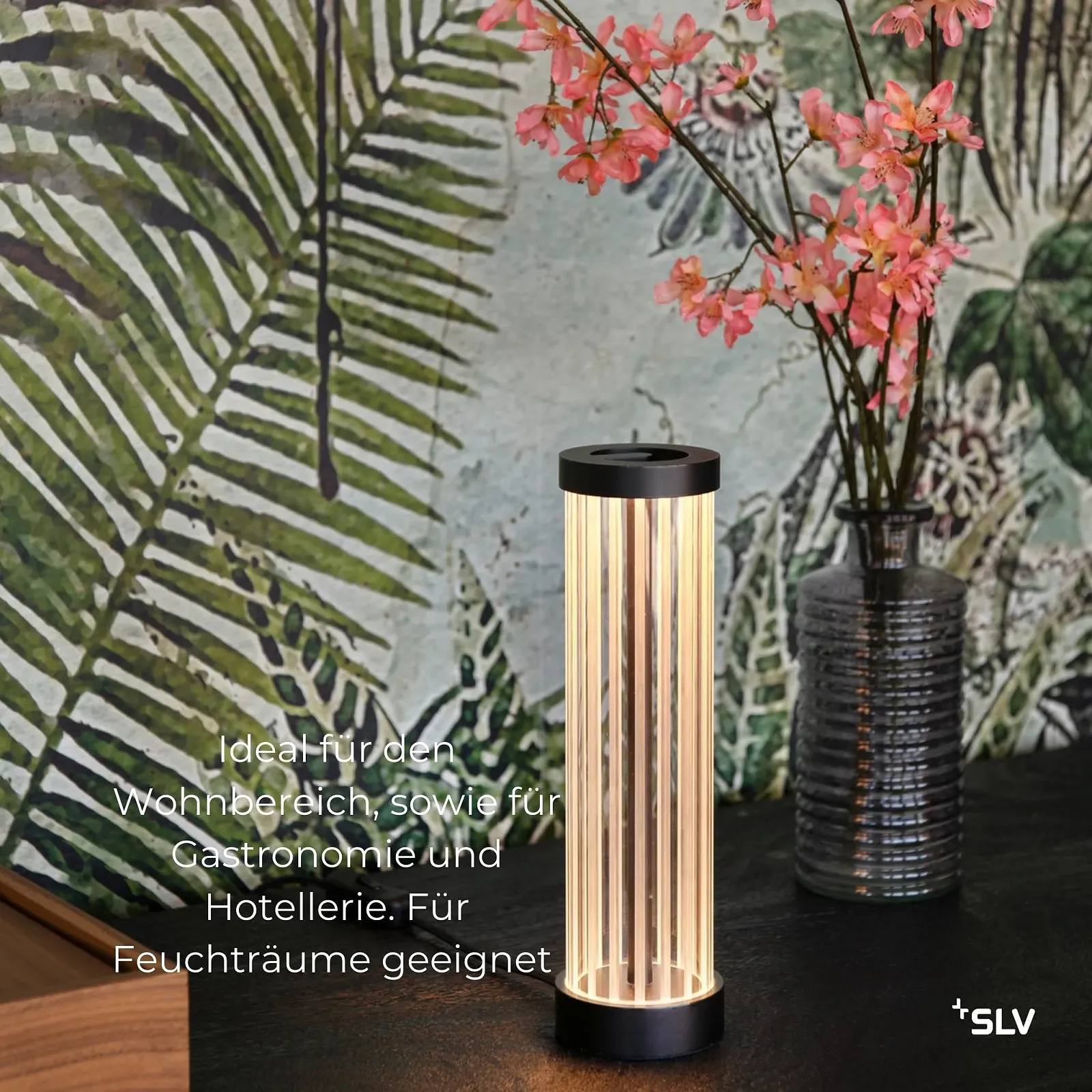 Настільна лампа SLV QUIMERA Glass LED Латунь, фото №8