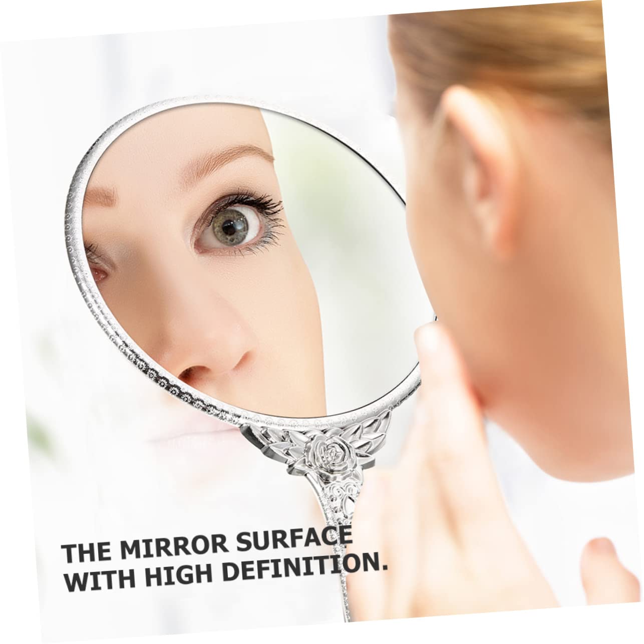 Набор Angoily 6 Зеркал с Ручкой ABS Круглое Маленькое Зеркало Путешествие, фото №7 Набор Angoily 6 Зеркал с Ручкой ABS Круглое Маленькое Зеркало Путешествие, фото №7