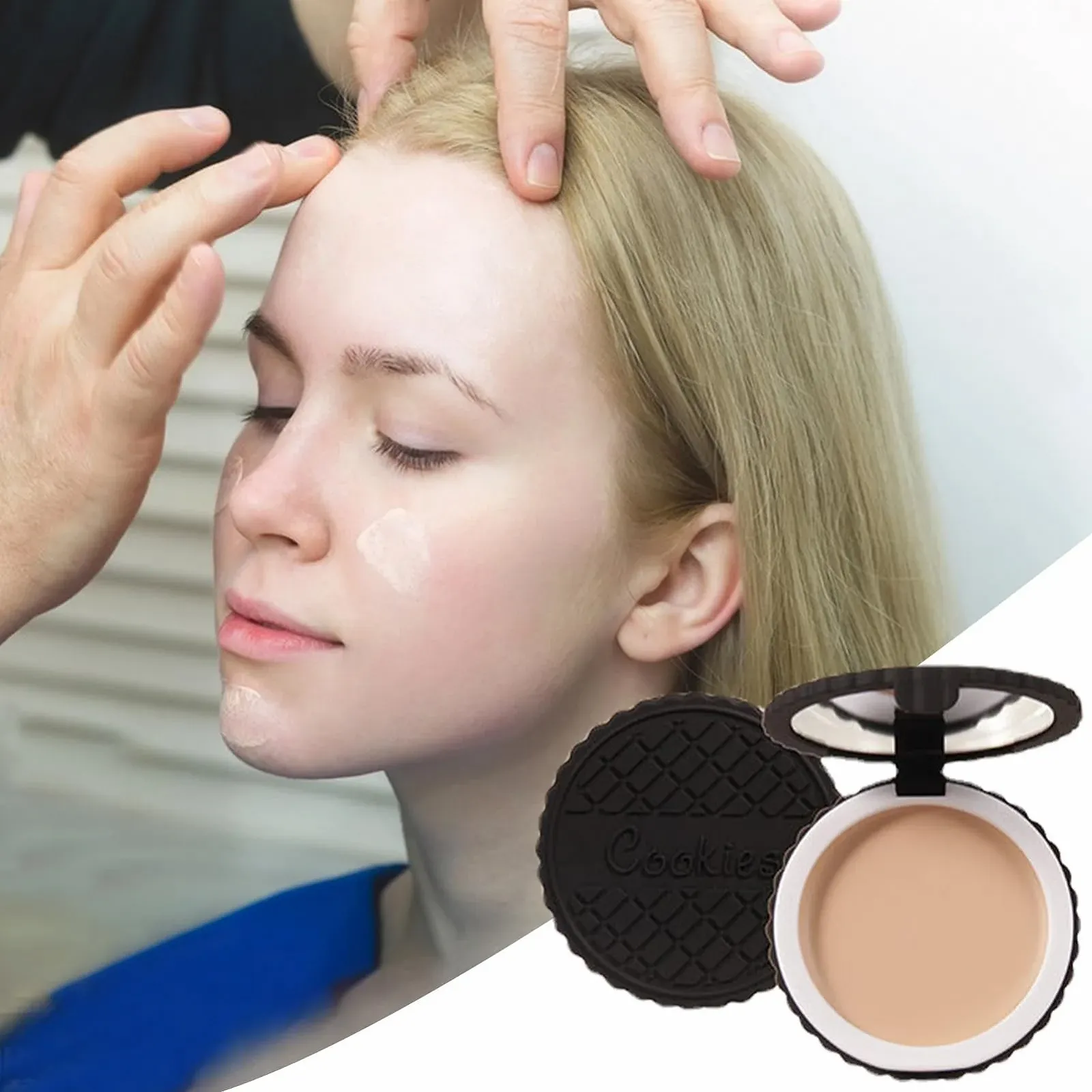 Коректор для обличчя Cookies Design Eye Brighten Concealer корегуючий, високопігментований, зволожуючий, фото №6