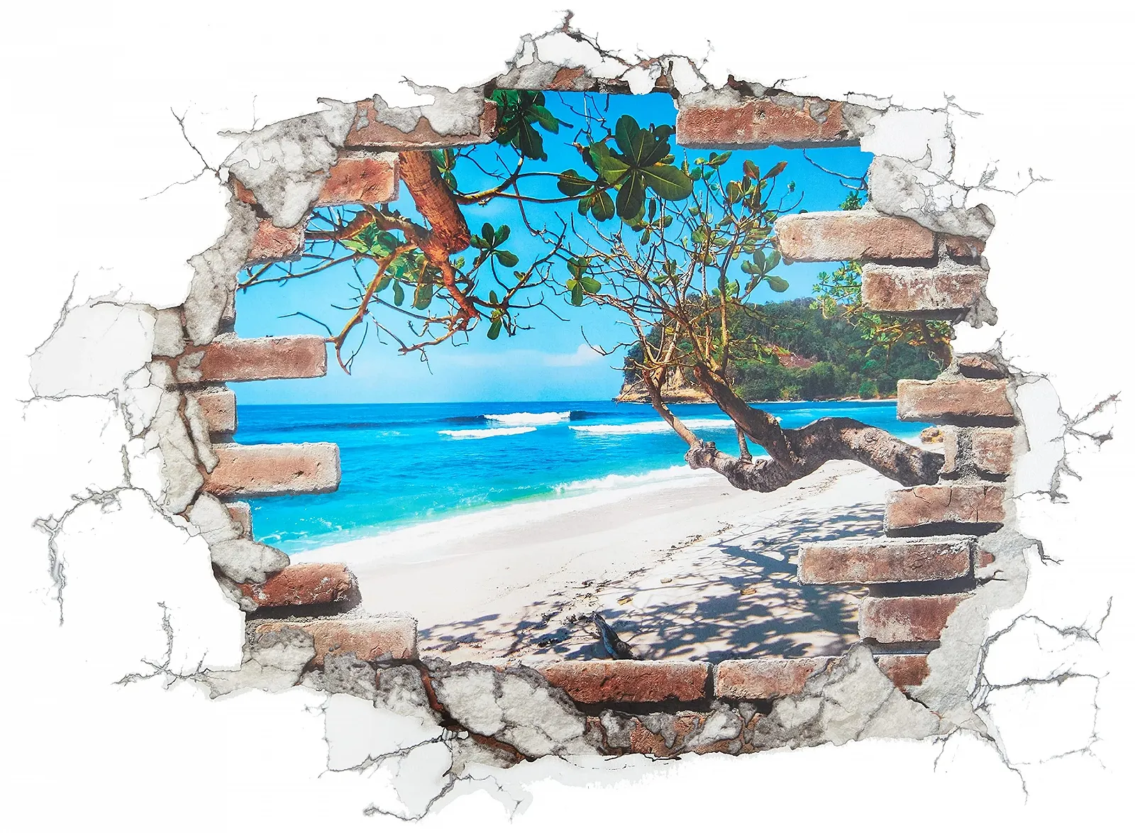 Декоративная наклейка Komar 17054H Break Out 50 x 70 см Мультиколор, фото №3 Декоративная наклейка Komar 17054H Break Out 50 x 70 см Мультиколор, фото №3