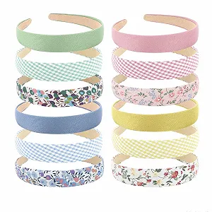 Обруч на голову для женщин и девушек, 12 штук - Фото 1