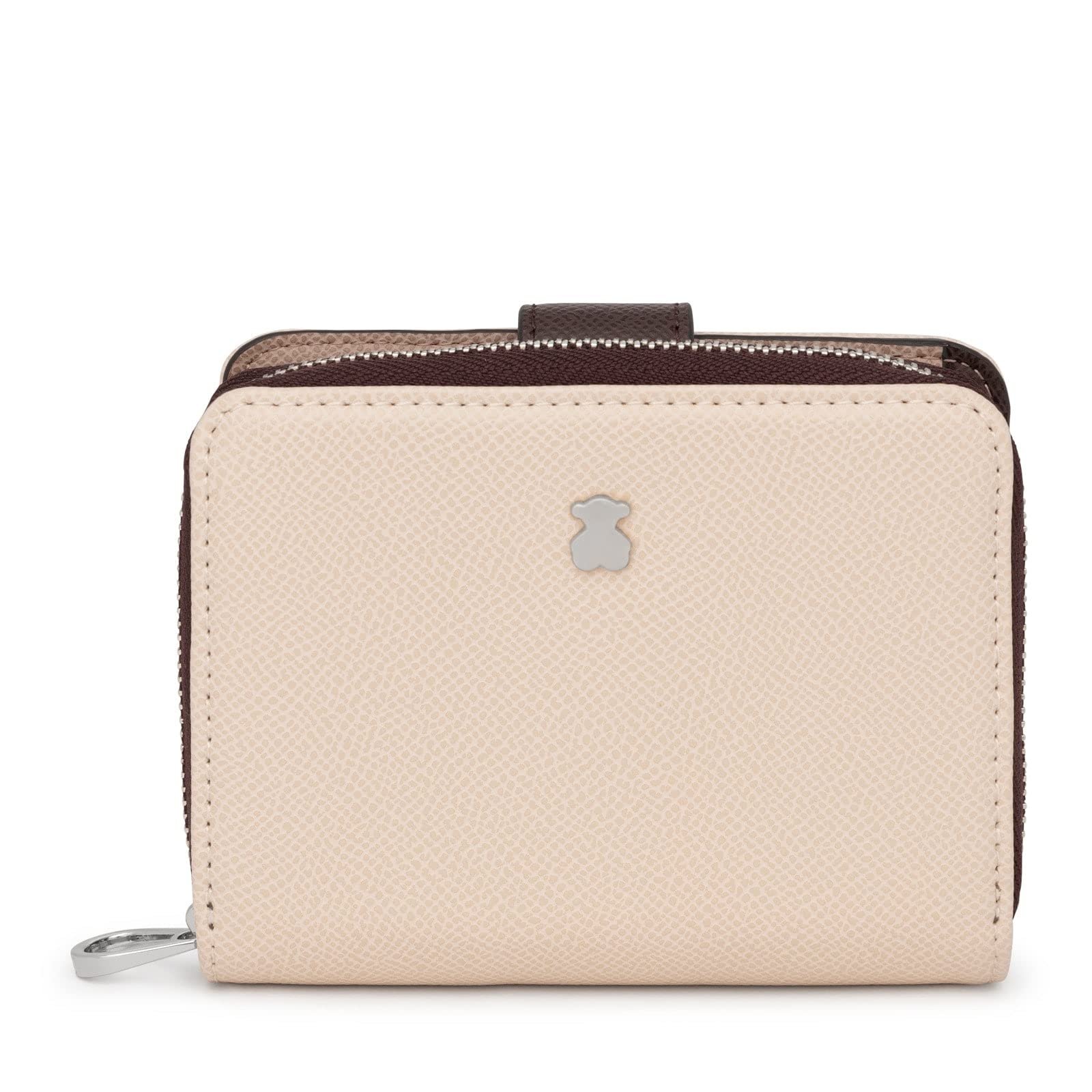 Кошелек TOUS New Dubai Saf Tri-Beige Small Ladies, бежевый, фото №1