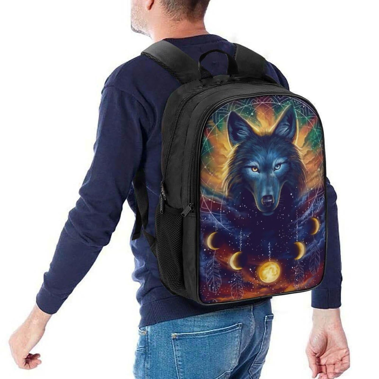 Ранец Wolf 3D FPAKAKIIE 40x28x16см, фото №5