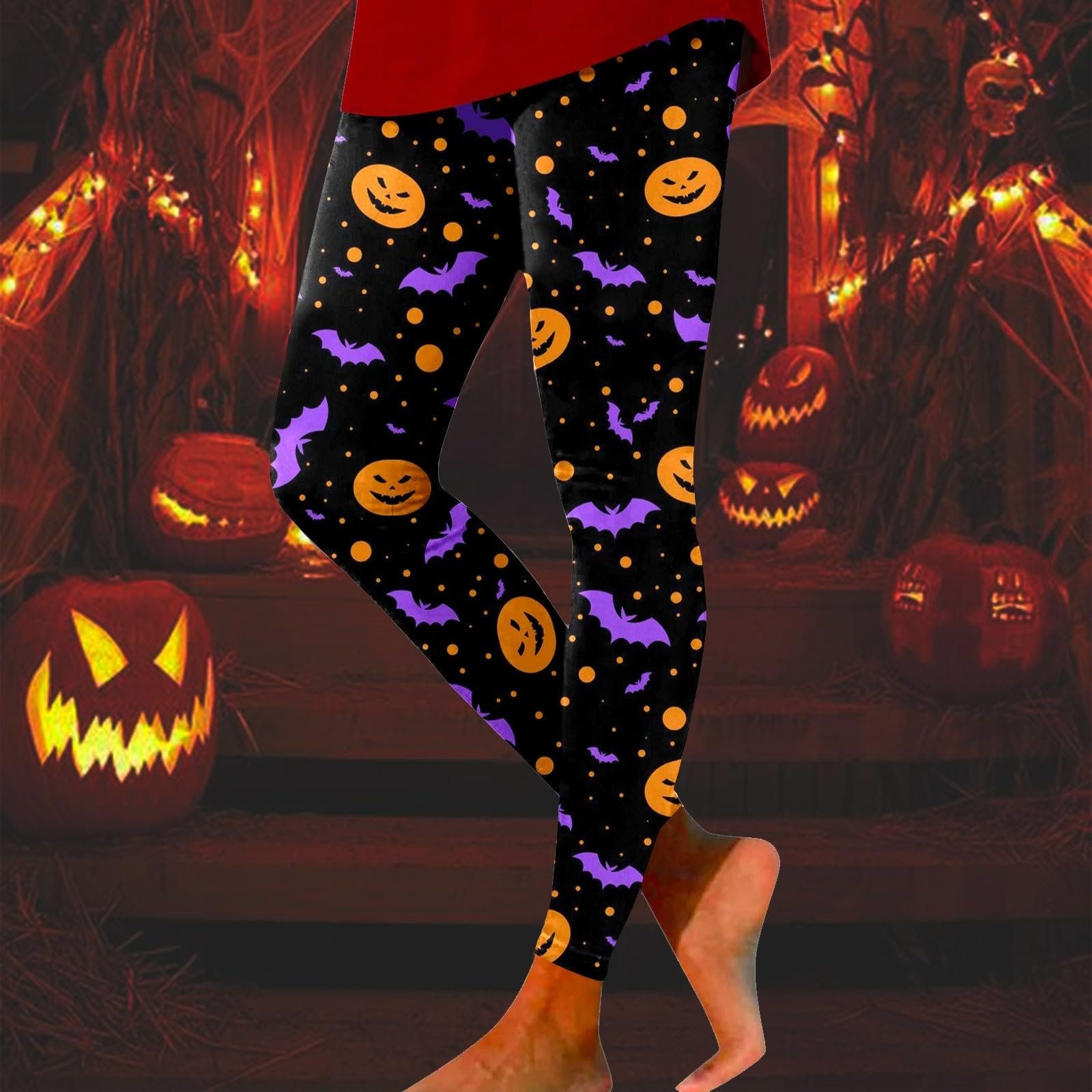 Легінси Halloween Жіночий костюм Великі розміри XXL Страшний Сексуальний, фото №2