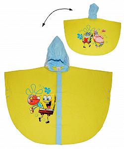 Дождевой Плащ Spongebob Squarepants Размер 110-116 - 122 Желтый или Синий synthetic.ua - Фото 1