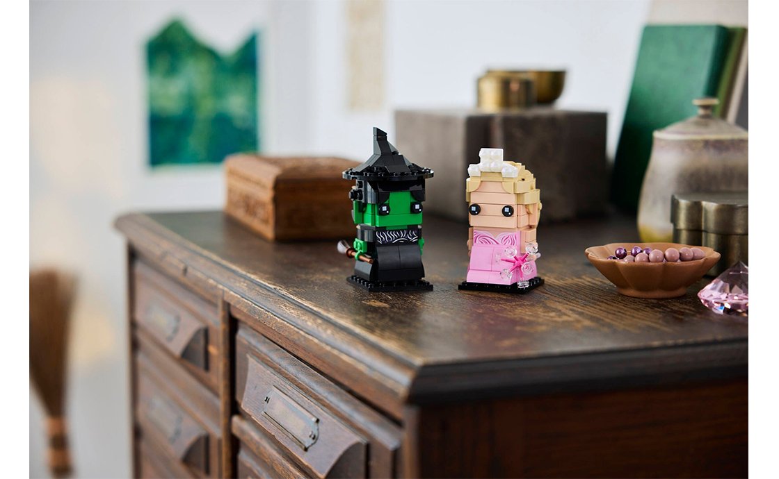 Конструктор Лего LEGO Brick Headz Фігурки Ельфаби й Ґлінди (40794), фото №3