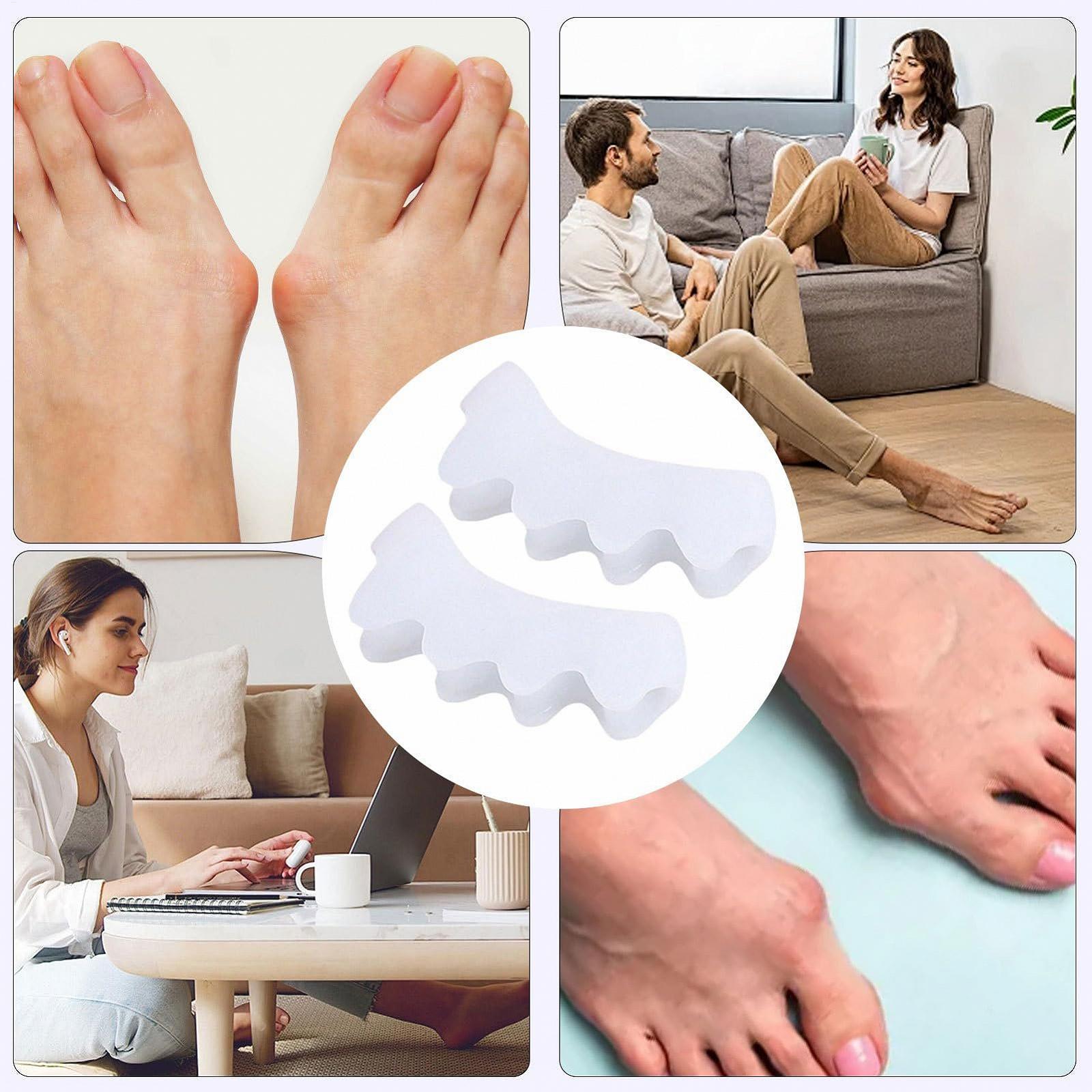 Разделители для пальцев ног 7.3 x 2.5 x 1.4 см, дышащий ортопедический рукав, защита выравнивания стопы, правый рукав, восстановление пальцев ног для комфортной ходьбы, тренировок, для женщин, фото №5 Разделители для пальцев ног 7.3 x 2.5 x 1.4 см, дышащий ортопедический рукав, защита выравнивания стопы, правый рукав, восстановление пальцев ног для комфортной ходьбы, тренировок, для женщин, фото №5