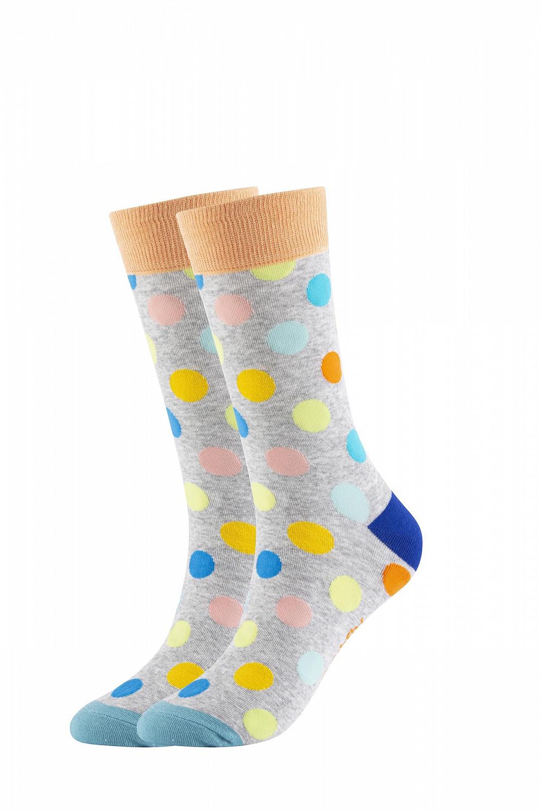 Носки Gi&Gi Christmas с абстрактным мотивом для женщин, 12 пар, черный, желтый, красный, фото №2