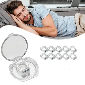 Кліпса від хропіння Zriol для носа, кліпса для носового дихання, магнітна - Фото 1